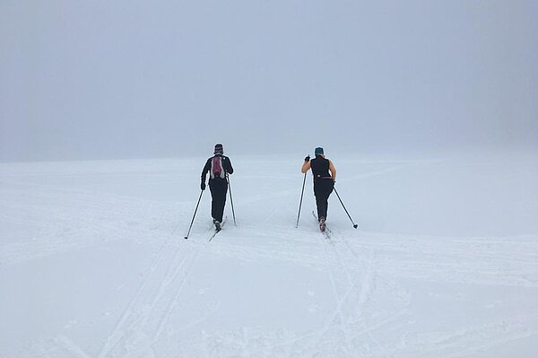 Langlauf im Erzgebirge